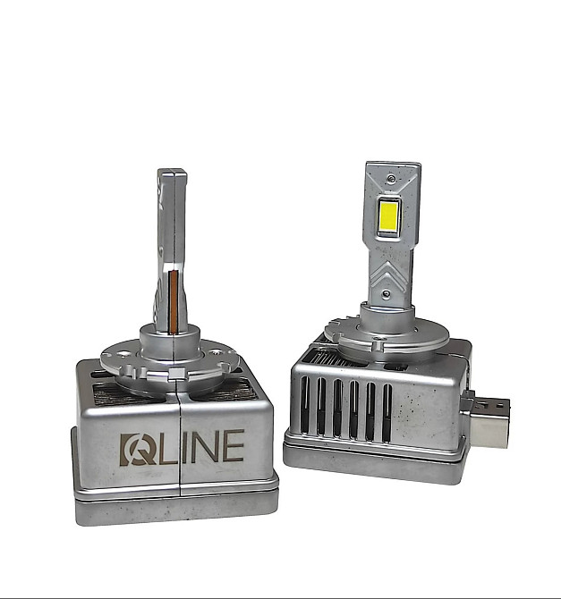 Комплект світлодіодних ламп Qline Performance D1S PK32d-2 90W Canbus 9000Lm 6000K (2 шт) Харків - фото 4