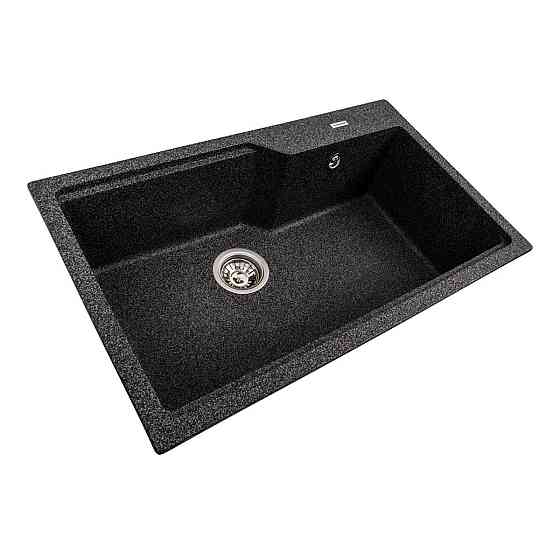 Гранітна мийка для кухні VALESO NIKA 7545 матова Графіт Коломыя