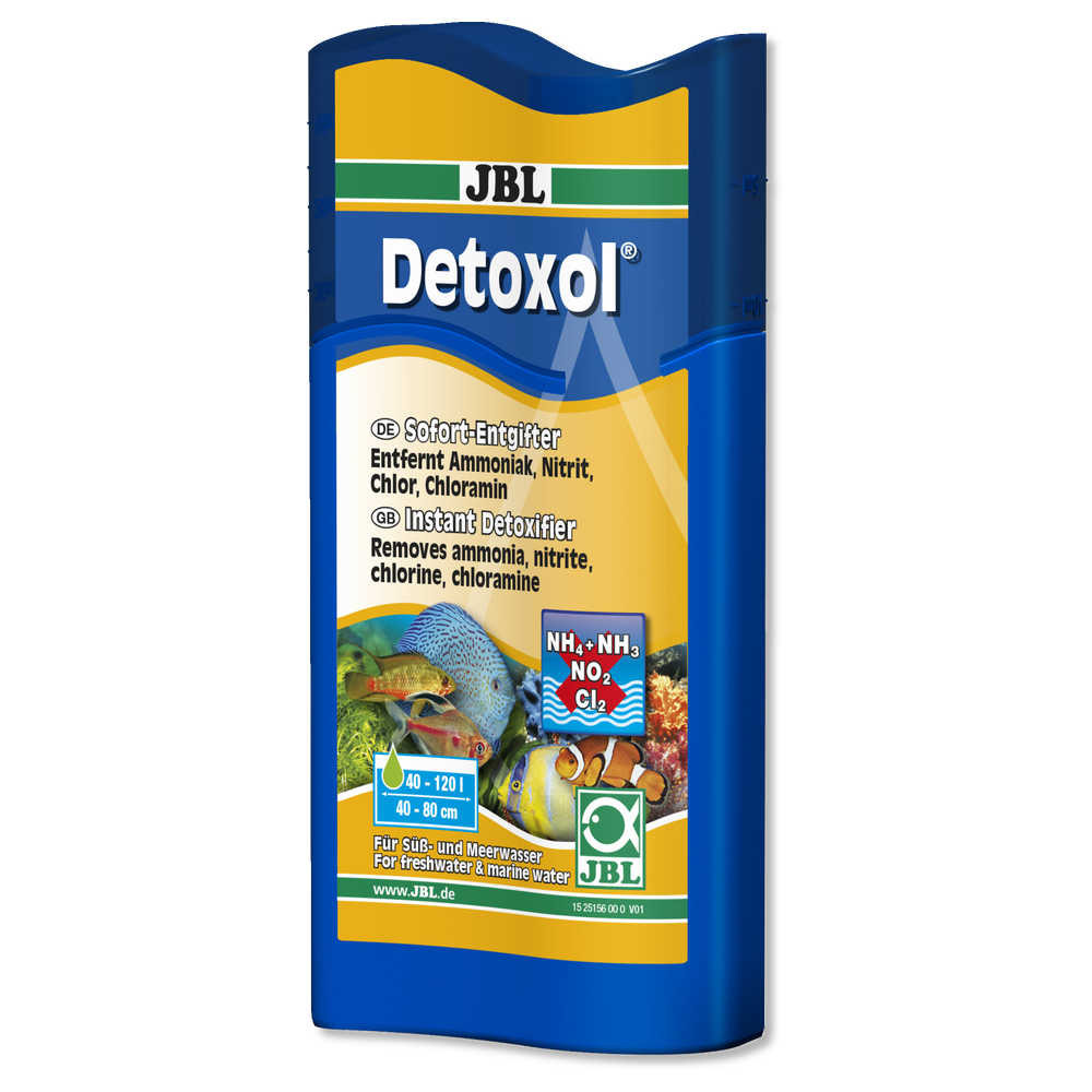 Препарат JBL Detoxol для быстрой нейтрализации токсинов в аквариумной воде, 100 мл Киев - изображение 1