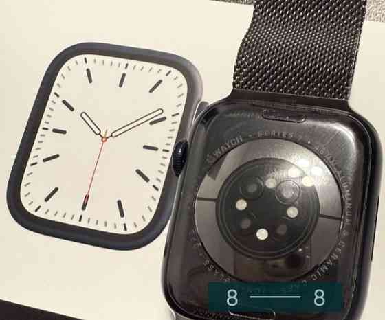 Смарт-Часи Apple Watch Series 7 Midnight Aluminium case 45 mm. Київ