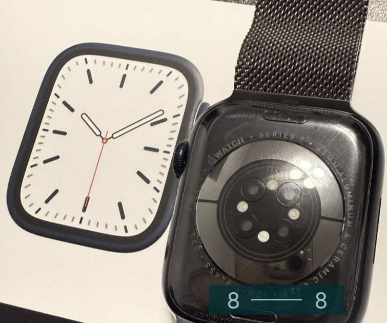 Смарт-Часи Apple Watch Series 7 Midnight Aluminium case 45 mm. Київ - фото 1