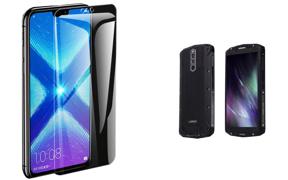 Захисне скло NeoGlass для Sigma mobile X-treme PQ54 – надпрозоре та стійке Київ - фото 2