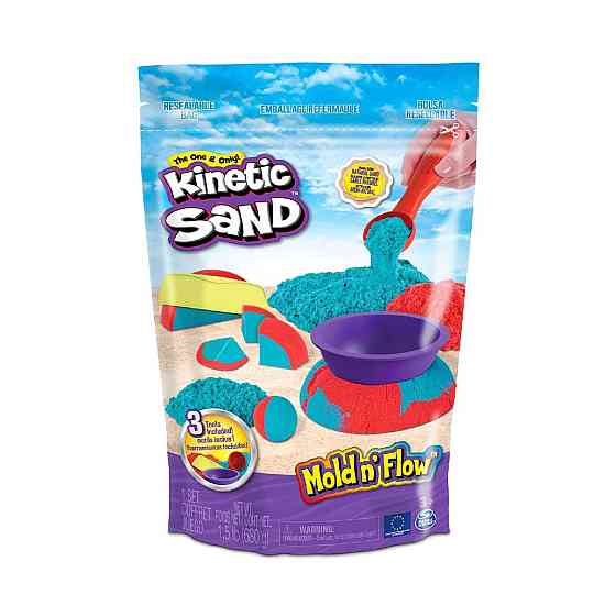 Набір піску для дитячої творчості - Kinetic Sand Барвистий дует Днепр