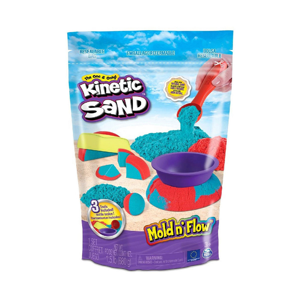 Набір піску для дитячої творчості - Kinetic Sand Барвистий дует Днепр - изображение 1