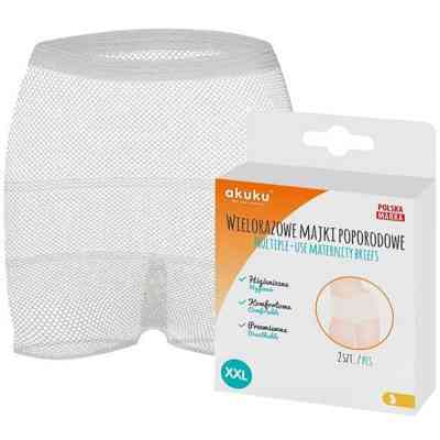 Послеродовые трусы Akuku многоразовые в сеточку, размер XXL (A0236) Винница