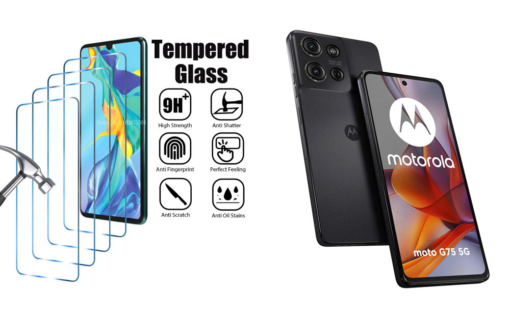 Защитное стекло ArmorGlass для Motorola Moto G75 – устойчивое к царапинам и ударам Киев - изображение 1