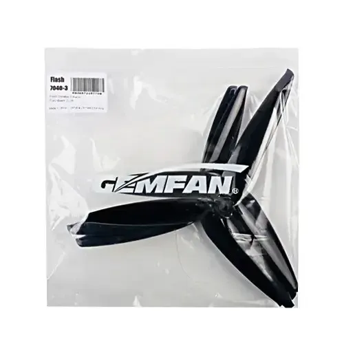 FPV пропеллеры Gemfan Flash 7040 3 лопасти 2 пары поликарбонат Киев