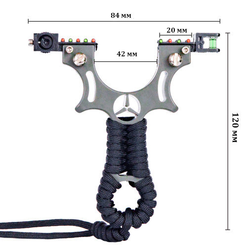 Металлическая рогатка с прицелом и подсветкой Киев - изображение 3