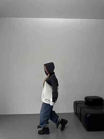 Женская базовая теплая худи на флис турецкая трехнить Одесса