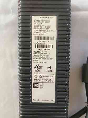 Блок живлення Microsoft Xbox 360 12V 16.5A 203W (товар вживаний) Луцк