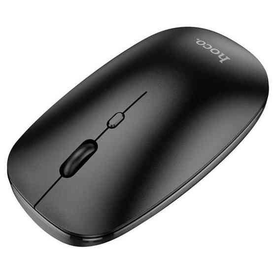 Маніпулятор миша HOCO GM15 Art dual-mode business wireless mouse Black Київ