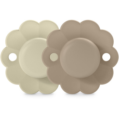 Пустышка Suavinex Wonder фізіологічна 2 шт, 0-6 місяців, світло-бежева та бежева (308404) Винница - изображение 1