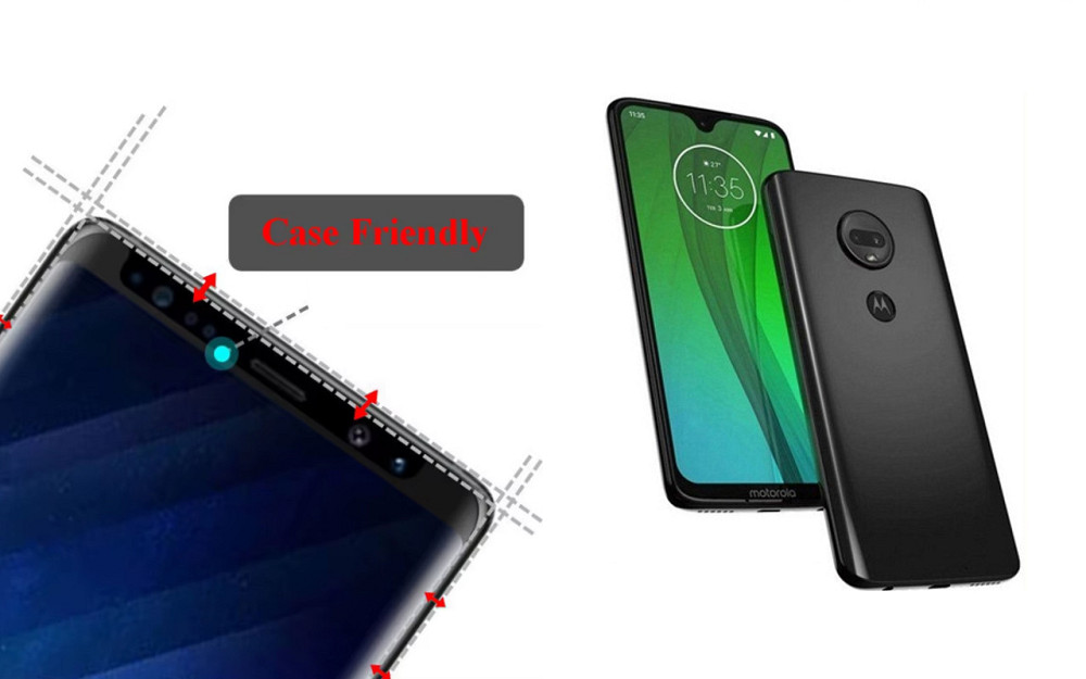 Захисне скло HyperGlass Pro для Motorola Moto G7 – максимальна чутливість та захист Київ - фото 4