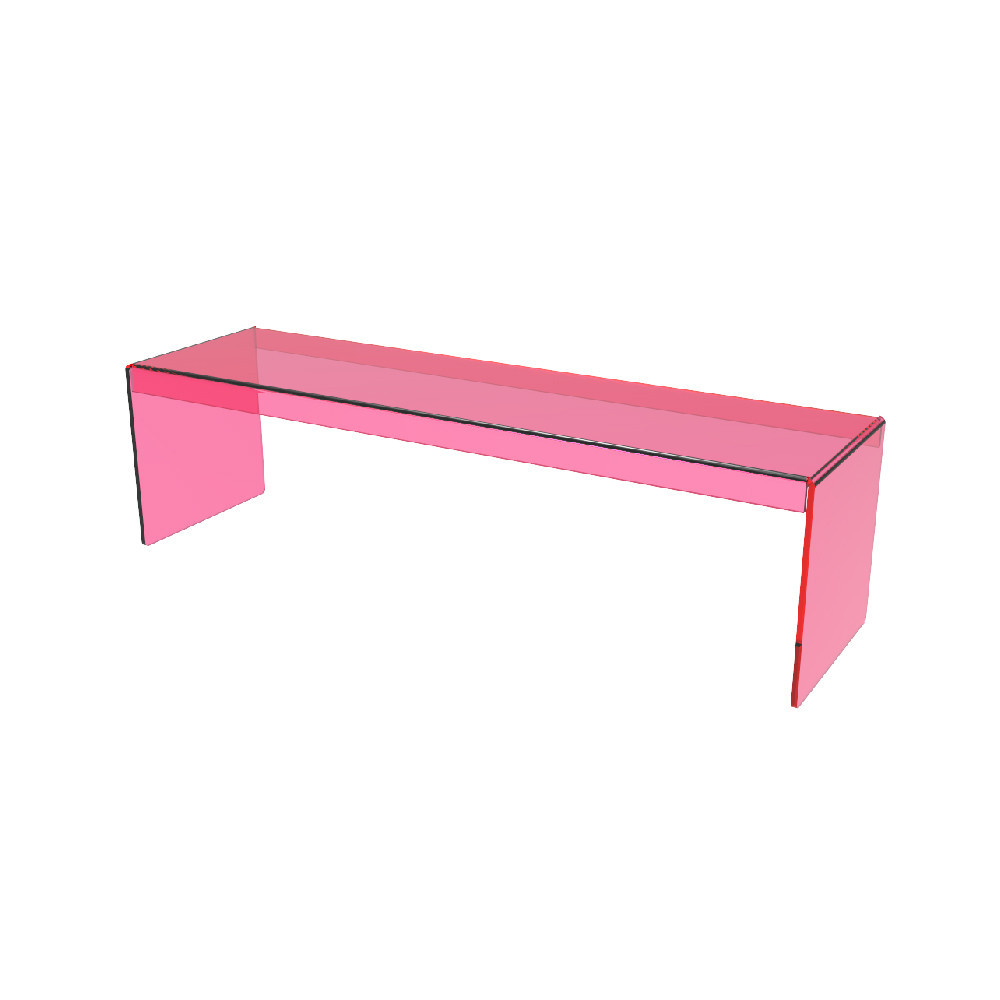 Подіум EKOSTAR П-обр 110х390х110 3мм рожевий Київ - фото 1