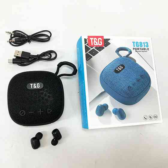 Колонка-Bluetooth с наушниками TG813. YE-870 Цвет: черный Киев