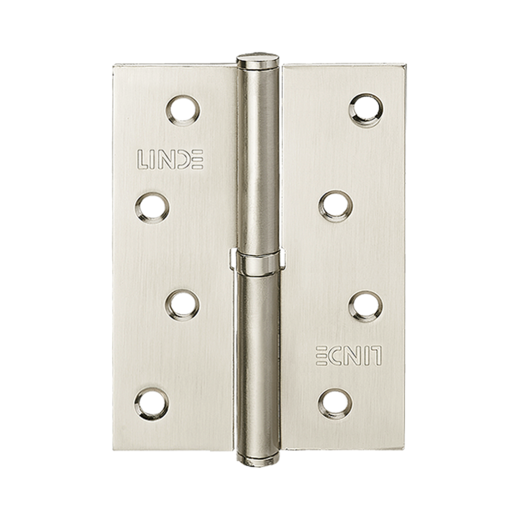 ЗАВІСА ДЛЯ ДВЕРЕЙ З'ЄМНА ЛІВА H-100L SN МАТОВИЙ НІКЕЛЬ Київ - фото 1