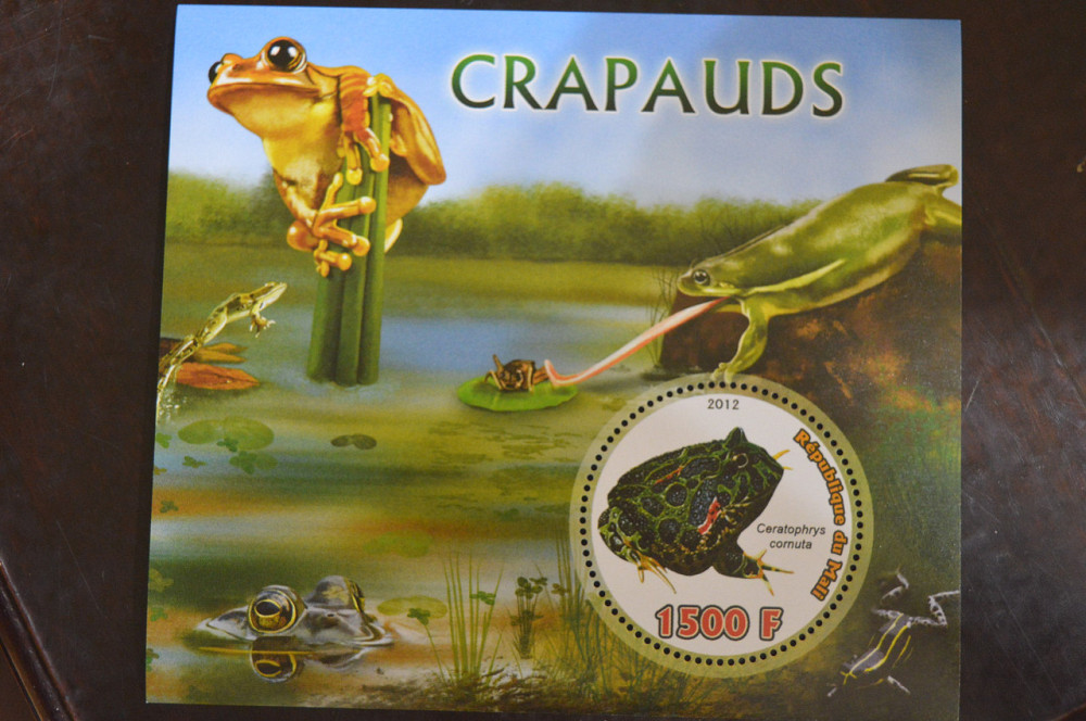 Мали. Марки. Фауна. Блок. 2015 год (В-3) Полтава - изображение 1