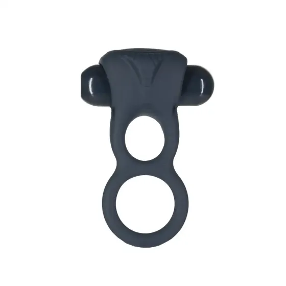 Подвійне ерекційне кільце з вібрацією Lux Active-Triad - Vibrating Dual Cock Ring, пульт ДК Львов