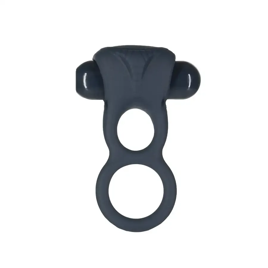 Подвійне ерекційне кільце з вібрацією Lux Active-Triad - Vibrating Dual Cock Ring, пульт ДК Львов - изображение 1