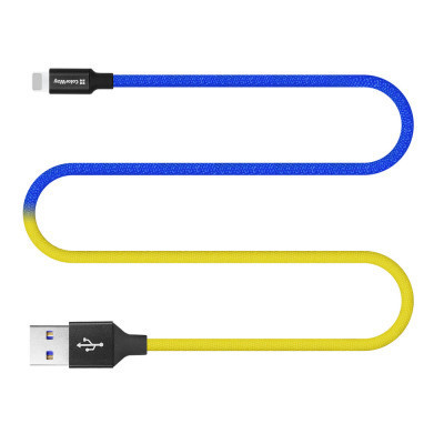 Дата кабель USB 2.0 AM to Lightning 1.0m National ColorWay (CW-CBUL052-BLY) Вінниця - фото 5