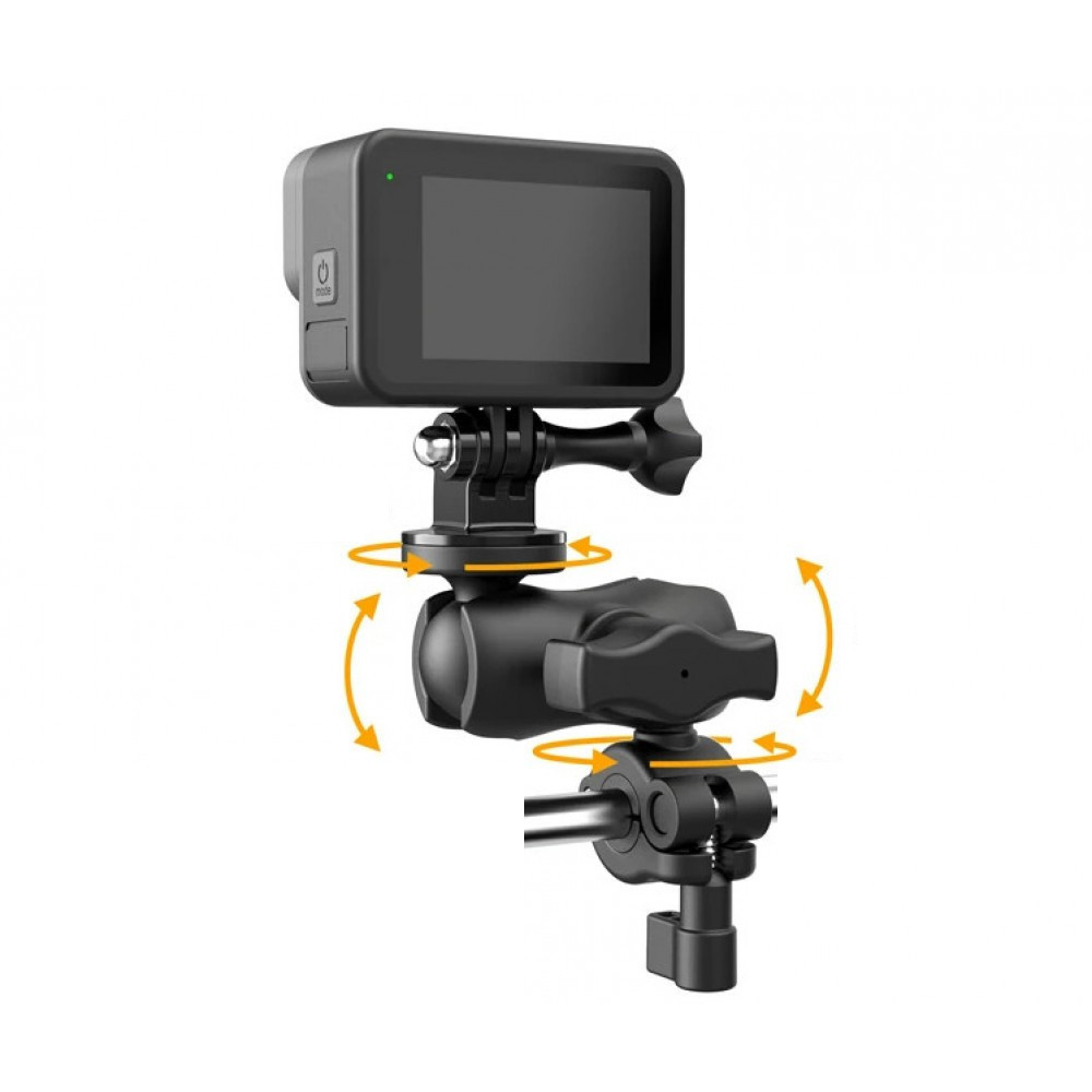 Крепление на руль трубы для экшн камеры шарнирное AC Prof HQS-NEW-KIT-M05 Киев - изображение 2