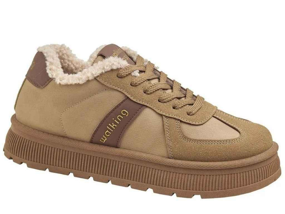 Кроссовки Искусственные кожа жен теплые арт.5108S 8пар/уп песочный р.36-41 ТМ GIPANIS Киев - изображение 1