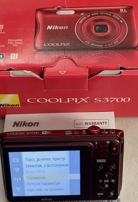 Фотоапарат Nikon COOLPIX S 7000 Wi-Fi Новий! Київ - фото 3