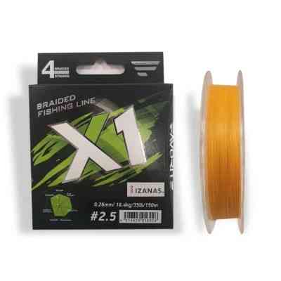Шнур Favorite X1 PE 4x 150m 2.5/0.260mm 35lb/16.4kg Orange (1693.11.24) Винница