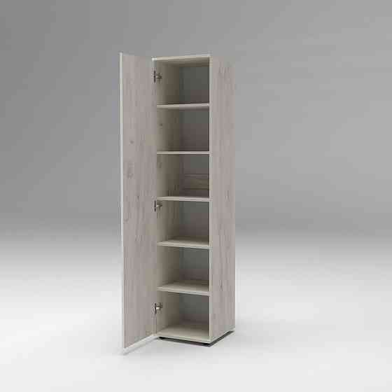 Пенал з полицями Ketrin К-2, Дуб Крафт Білий, 420/425/1880 Львів