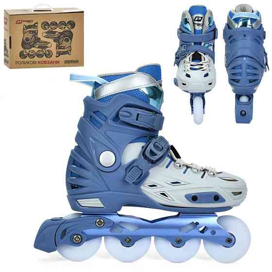 Детские раздвижные ролики A4155-L-BL, размер 35-38 Винница