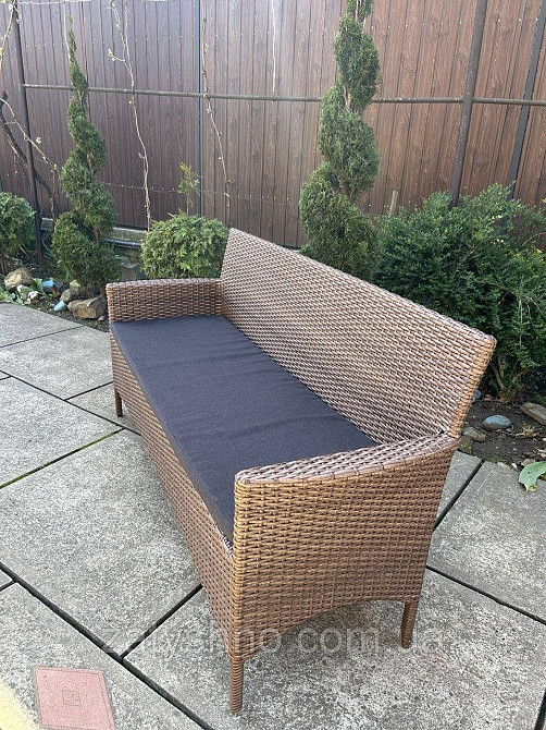 Диван ротанговий плетений вуличний Київ - фото 2