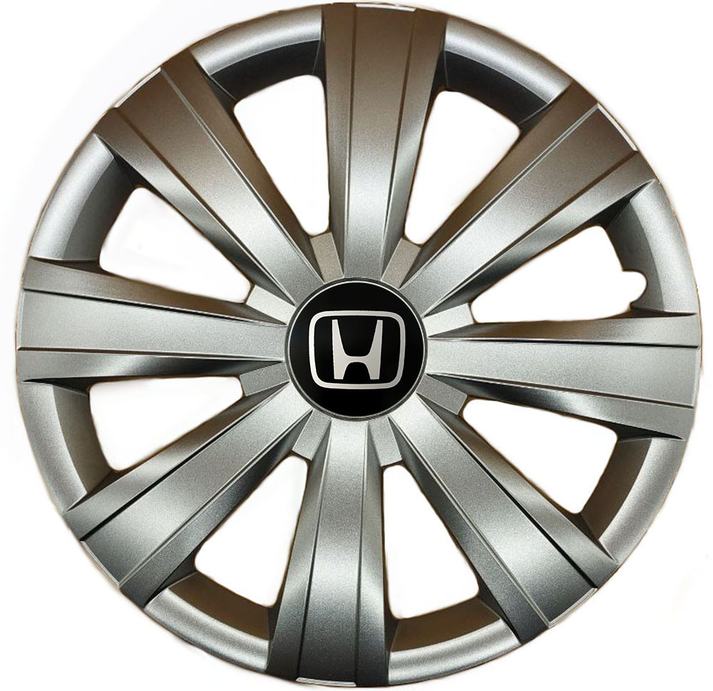 Автомобильные модельные колпаки R15 Honda 328 4шт, SJS, серебряные Киев - изображение 1