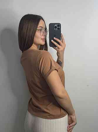 Базова футболка жіноча однотонна Рожевий L Харків