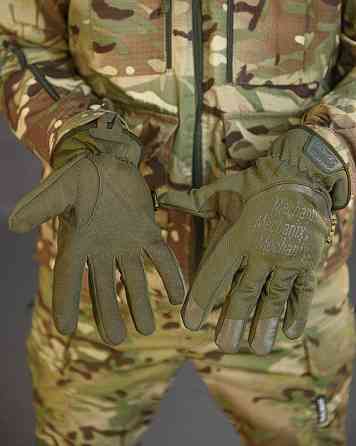Перчатки тактические мужски Mechanix механик олива хаки Киев