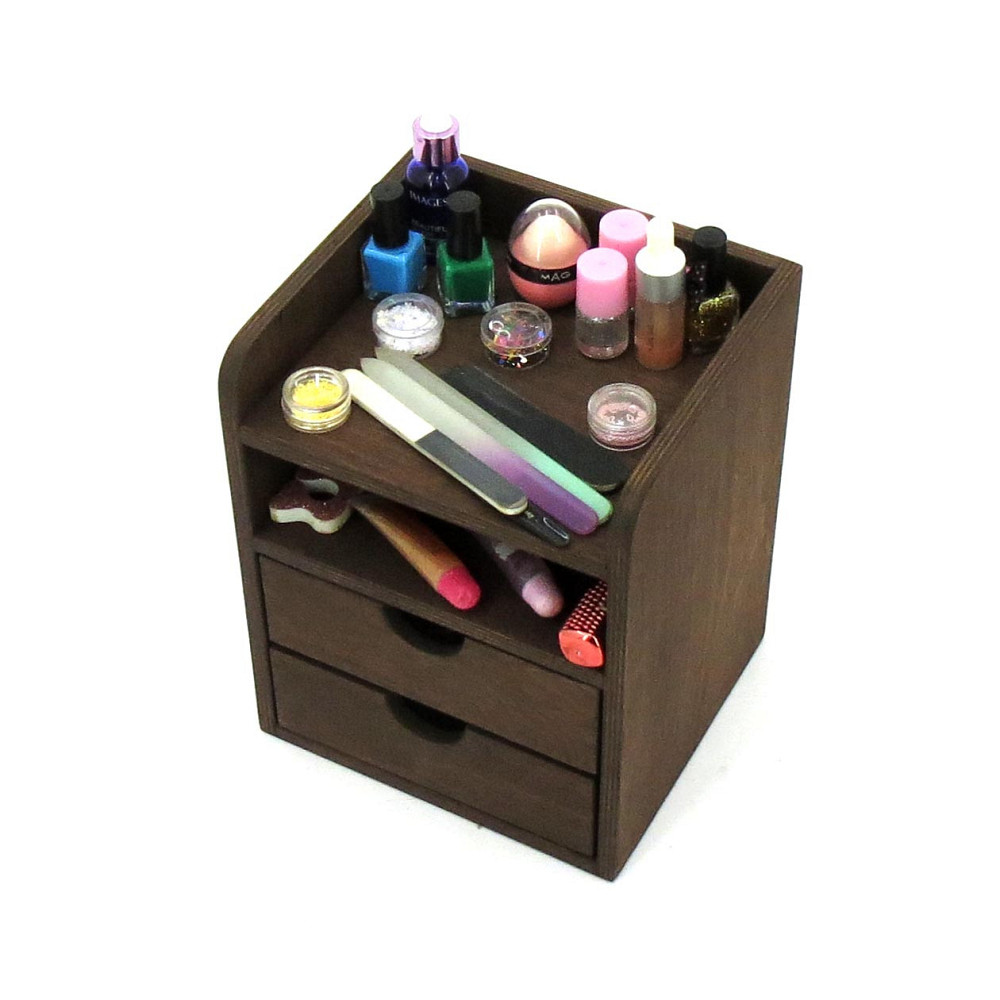 Органайзер для косметики "Гофолія" капучино Миколаїв - фото 8