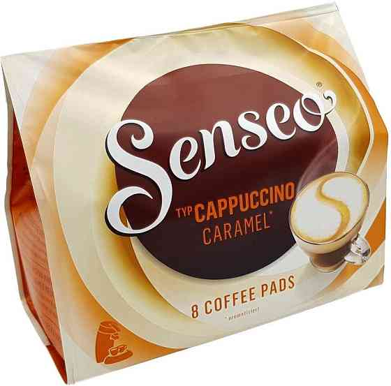 Кава в чалдах Senseo Cappuccino Caramel, 8 шт. Philips Senseo 62 мм ( 10201 ) Харків