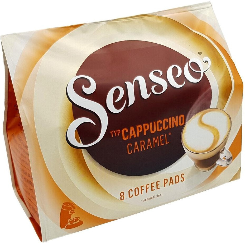 Кава в чалдах Senseo Cappuccino Caramel, 8 шт. Philips Senseo 62 мм ( 10201 ) Харьков - изображение 1