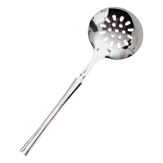 Шумівка для зняття піни з нержавіючої сталі 26.5 (см) ложка шумівка кухарська ложка для зняття пінки HP-8-50 Коломия