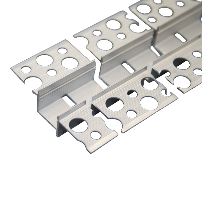Комплект алюминиевого профиля потолочного и матового рассеивателя 3 м 51,2*15,4 мм, гибкий, серебряный Днепр - изображение 1