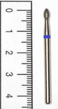 Алмазная насадка пламевидная . Киев