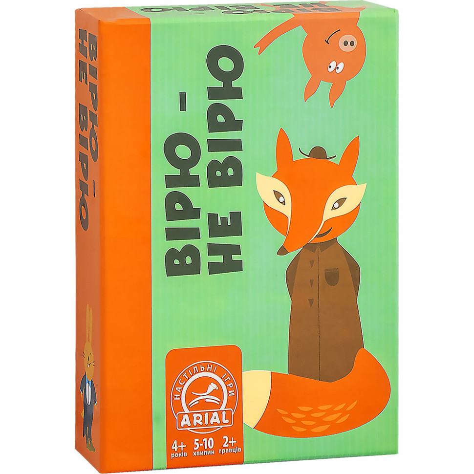 Настольная игра Верю - Не верю Arial 911302 для компании Винница - изображение 1