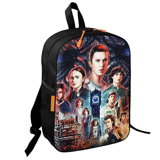 Рюкзак шкільний дитячий Дуже дивні справи / Stranger Things 36х27 см підлітковий для хлопчика, дівчинки (4070) Київ