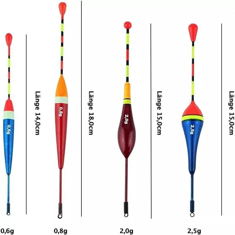 Овальні поплавки для рибалки 10 шт, пінопластові Київ - фото 4