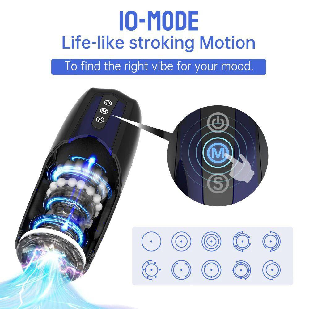 Інтерактивний смарт мастурбатор Magic Motion Xone, імітація фрикцій, 10 режимів, кнопка турбо Sex Aura Київ - фото 4