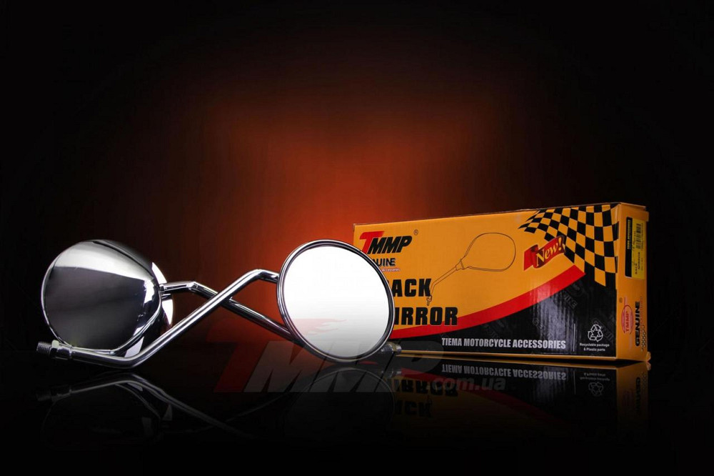 Дзеркала Delta (круглі, хром, d-10 mm) Мукачево - фото 1