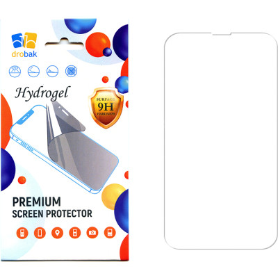 Плівка захисна Drobak Hydrogel Apple iPhone 15 (292913) Вінниця - фото 1