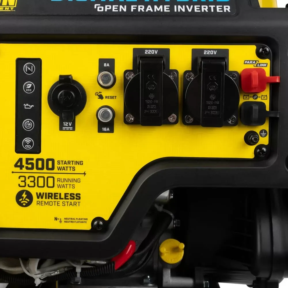 Генератор Инверторный 4.5 кВт с Открытой Рамой И Дистанционным Запуском От Компании Champion Киев - изображение 9