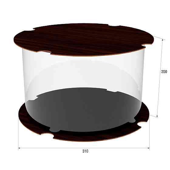 Коробка для тортів, квітів та подарунків EKOSTAR 310х200 Київ