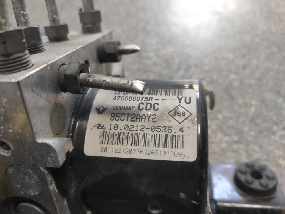 Блок ABS Renault Megane III 2008-2015 (476606075R) Ковель - фото 3