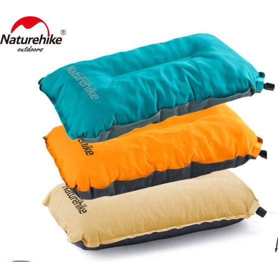 Подушка самонадувна Naturehike Sponge automatic NH17A001-L, жовта Киев - изображение 3